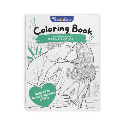 Hockey Romance Coloring Book
