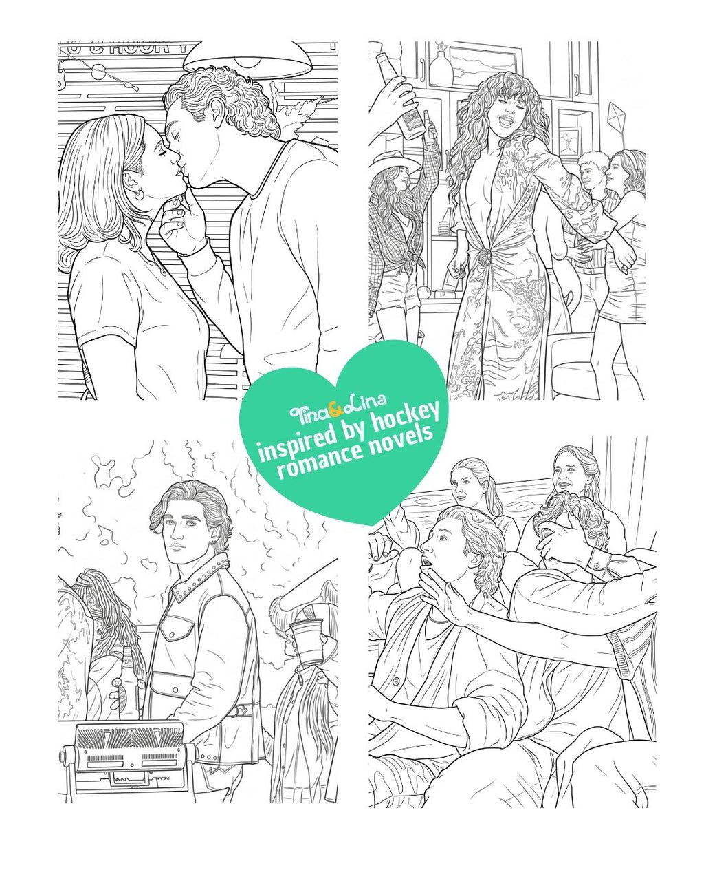 Off-Campus INSPIRED Coloring Book -DIGITAL SALE-